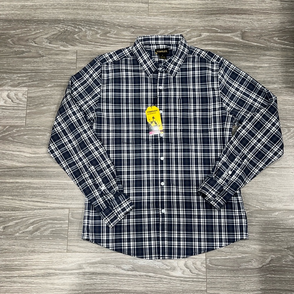 Stanley workwear button down shirt. Size L. NWT